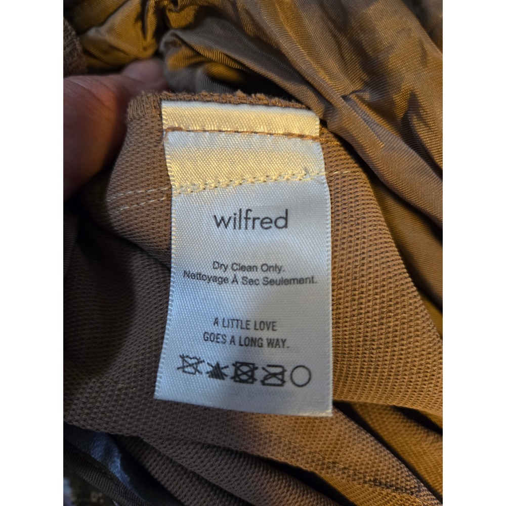 Wilfred Mauve-Brown Sleeveless Wide-Leg Jumpsuit - Picture 5 of 7